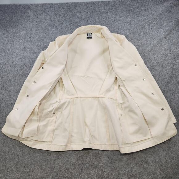 VTG State of Claude Montana Jacket Womens 44 Large Belted Italy Blazer Coat - Picture 14 of 16